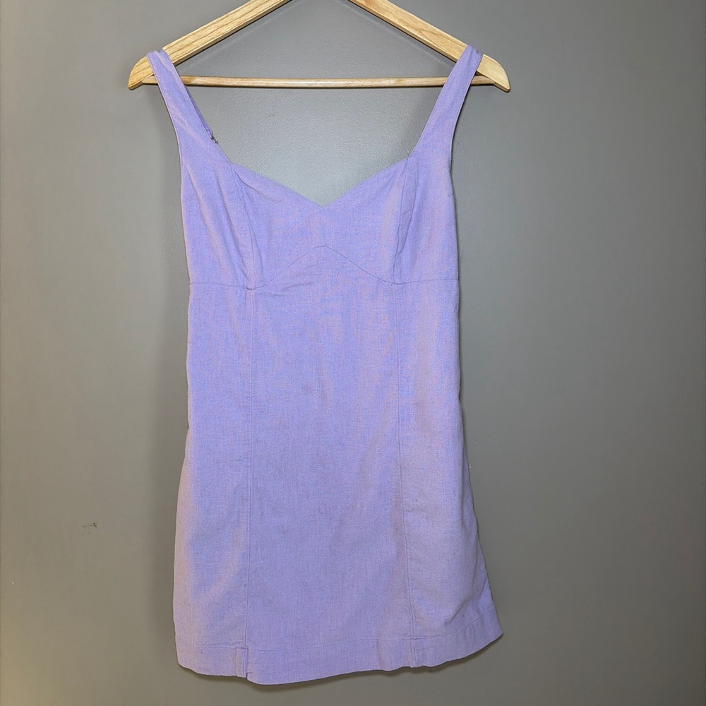 Abercrombie & Fitch Lavender Mini Dress - Picture 2 of 9